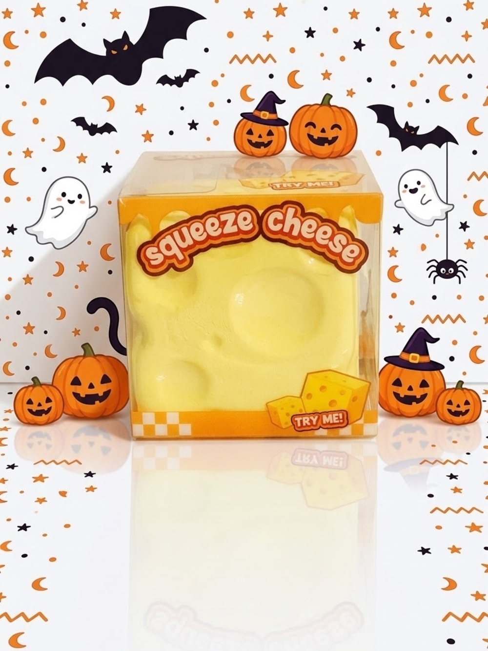Squeeze Cheese | Slow Rise Fidget Stress Reliever Cheese Scented NWT